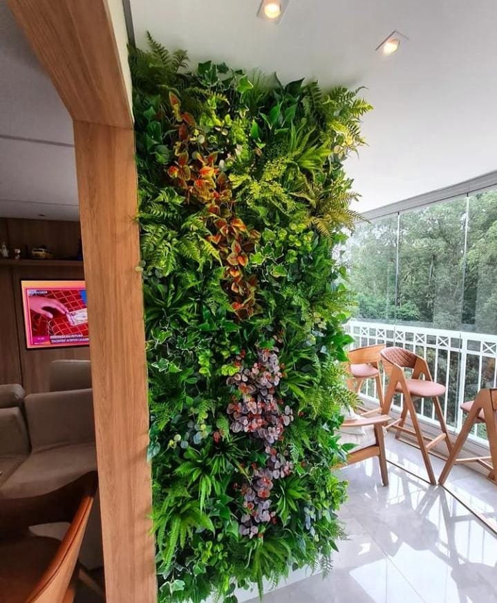 Jardim Artificial Mix de Folhagens